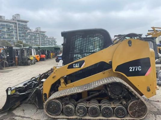 Kuat 277C digunakan Caterpillar Skid Steer Efisiensi bahan bakar dalam kondisi baik