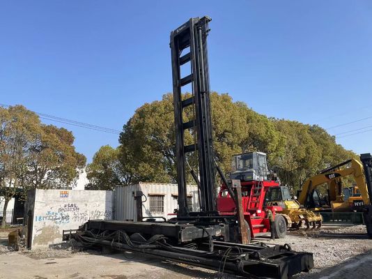 2018 Tahun Kalamr DCE80-45E7 Truk forklift bekas Efisiensi bahan bakar Kecepatan tinggi