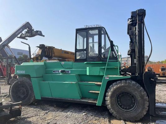 Mitsubishi F300 bekas truk forklift tangan kedua 30 Ton forklift kapasitas tinggi