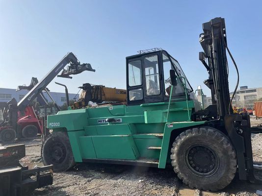Mitsubishi F300 bekas truk forklift tangan kedua 30 Ton forklift kapasitas tinggi