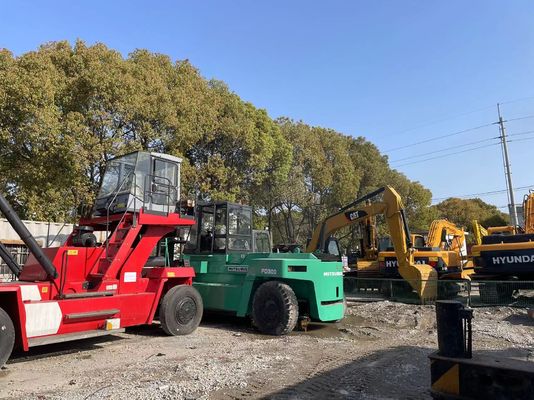 Mitsubishi F300 bekas truk forklift tangan kedua 30 Ton forklift kapasitas tinggi
