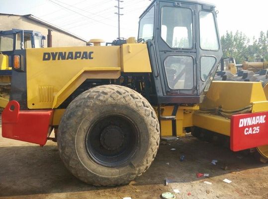 Digunakan CA25 Dynapac Single Drum Roller Stabil Operasi Dengan Kaki Domba