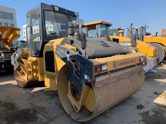 Digunakan Liugong CLG6212 Double Drum Compactor Mudah Operasi Low Downtime