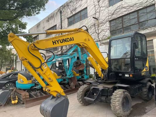 Digunakan R60W-7 Mini Hyundai Roda Excavator Stabil Dan Efisiensi Tinggi