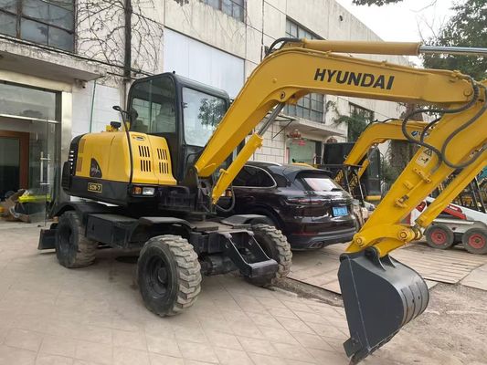 Digunakan R60W-7 Mini Hyundai Roda Excavator Stabil Dan Efisiensi Tinggi