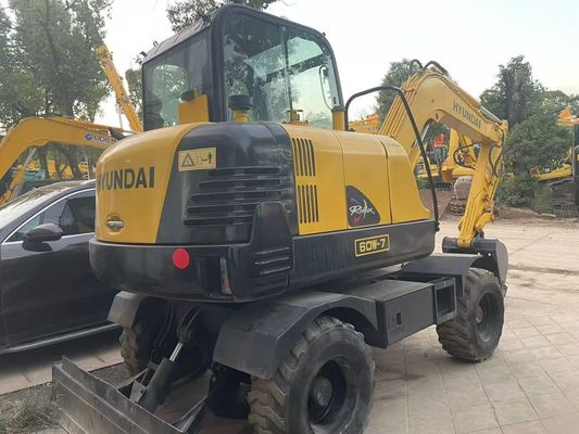 Digunakan R60W-7 Mini Hyundai Roda Excavator Stabil Dan Efisiensi Tinggi