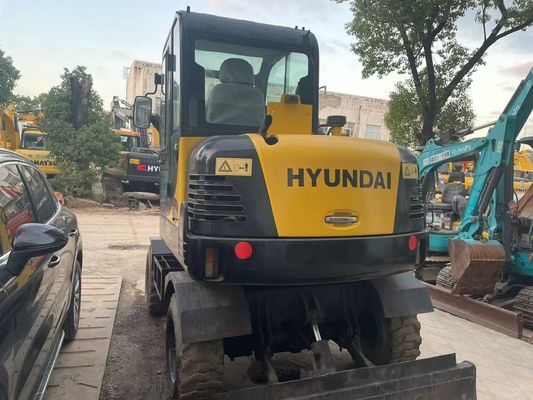 Digunakan R60W-7 Mini Hyundai Roda Excavator Stabil Dan Efisiensi Tinggi