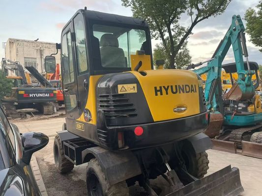 Digunakan R60W-7 Mini Hyundai Roda Excavator Stabil Dan Efisiensi Tinggi