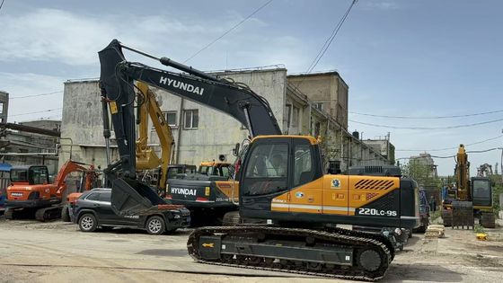 2021 Tahun Digunakan Hyundai R220LC-9S Excavator Dalam kondisi sangat baik/ Digunakan Hyundai Crawler Excavator Untuk Dijual