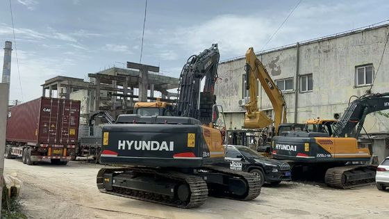 2021 Tahun Digunakan Hyundai R220LC-9S Excavator Dalam kondisi sangat baik/ Digunakan Hyundai Crawler Excavator Untuk Dijual