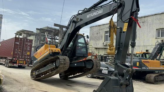 2021 Tahun Digunakan Hyundai R220LC-9S Excavator Dalam kondisi sangat baik/ Digunakan Hyundai Crawler Excavator Untuk Dijual
