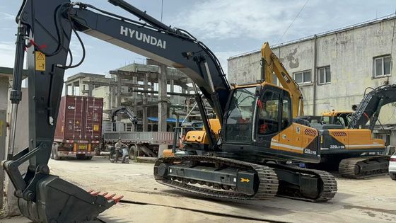 2021 Tahun Digunakan Hyundai R220LC-9S Excavator Dalam kondisi sangat baik/ Digunakan Hyundai Crawler Excavator Untuk Dijual