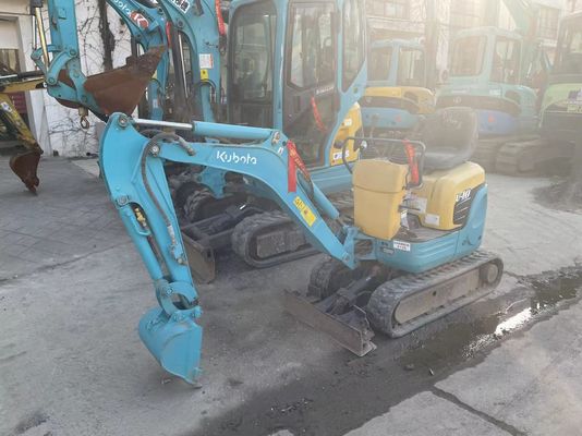 Kubota U10-3 Mini Digunakan Excavator Indoor Bekerja Mesin Excavator Second Hand