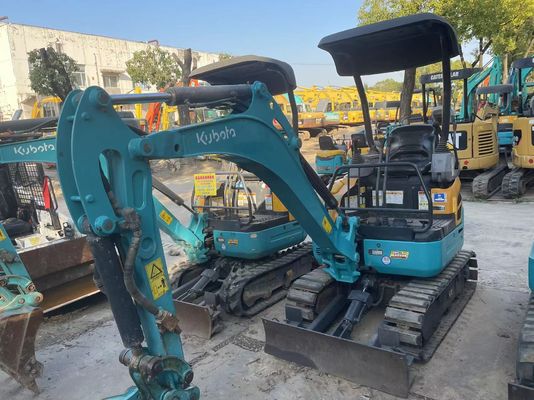 Warna Asli Digunakan Kobelco Excavator U17 Efisiensi Tinggi Untuk Bekerja Di Dalam Ruang