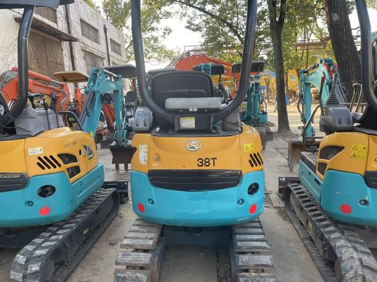 Warna Asli Digunakan Kobelco Excavator U17 Efisiensi Tinggi Untuk Bekerja Di Dalam Ruang