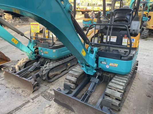Warna Asli Digunakan Kobelco Excavator U17 Efisiensi Tinggi Untuk Bekerja Di Dalam Ruang