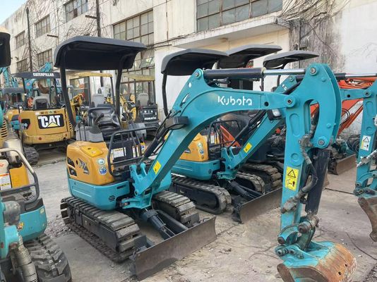 Warna Asli Digunakan Kobelco Excavator U17 Efisiensi Tinggi Untuk Bekerja Di Dalam Ruang