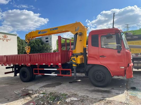 8 Ton XCMG SQS200-4 Truk Dipasang Crane Digunakan Dengan Truk DongFeng Tahun 2019