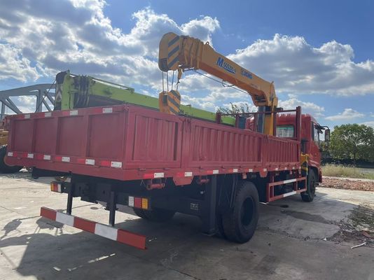 8 Ton XCMG SQS200-4 Truk Dipasang Crane Digunakan Dengan Truk DongFeng Tahun 2019