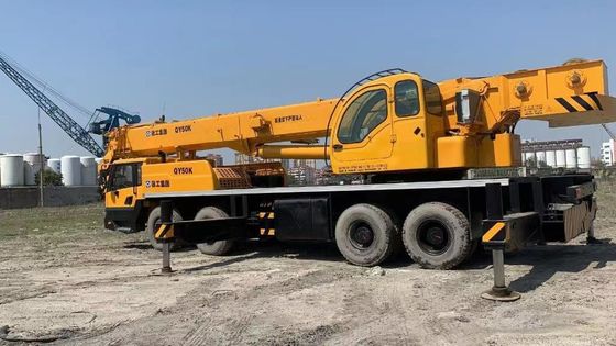 XCMG QY50K-II 50 Ton Truk bekas Crane Kapasitas tinggi Truk boom bekas