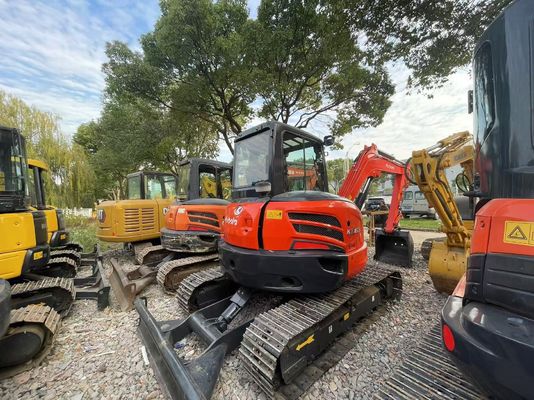 Cat ulang warna digunakan Kubota KX163-5 Mini Crawler Excavator Dalam kondisi yang sangat baik/Kubota excavator dengan mesin EPA dan swing arm