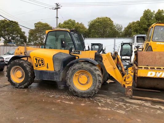 Kekuatan JCB 530-70 Digunakan Telehandler Forklift Asli Inggris Digunakan JCB Telescopic Handler