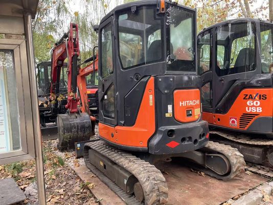 Original Jepang Digunakan Hitachi ZX35U-5N Mini Excavator Dalam kondisi yang sangat baik/ Digunakan Jepang Mini Excavator Dengan Swing Arm Dan Mesin EPA