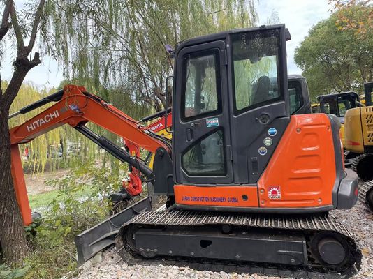 Jepang Asli Digunakan Hitachi ZX68USR-5A Crawler Excavator Dalam kondisi yang sangat baik