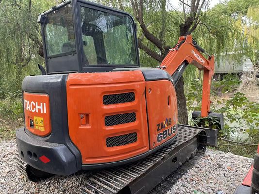 Jepang Asli Digunakan Hitachi ZX68USR-5A Crawler Excavator Dalam kondisi yang sangat baik