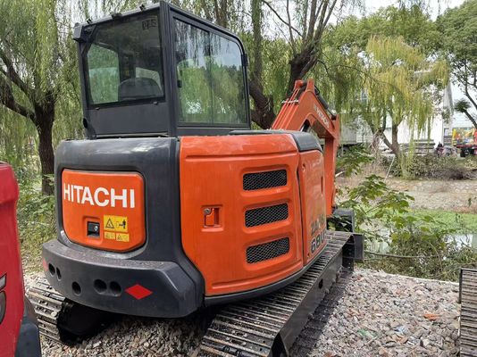 Jepang Asli Digunakan Hitachi ZX68USR-5A Crawler Excavator Dalam kondisi yang sangat baik