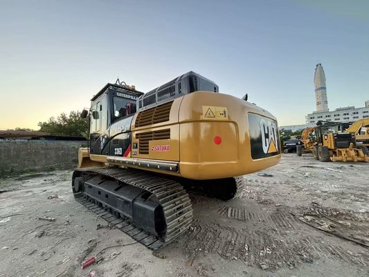 Digunakan Crawler Caterpillar 336D Excavator Repaint Warna 36 Ton Untuk Pertambangan