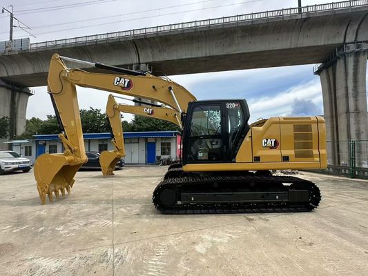 320GC Digunakan Caterpillar Excavator Crawler Dipasang Tahun 2023 Dengan Mesin CAT C4.4