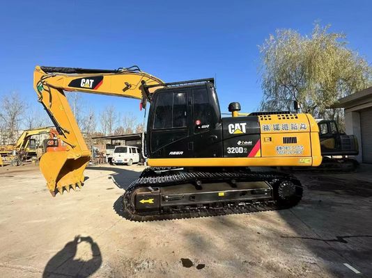 Kuning Original Jepang Digunakan CAT Excavator 320D2 Caterpillar Crawler Excavator