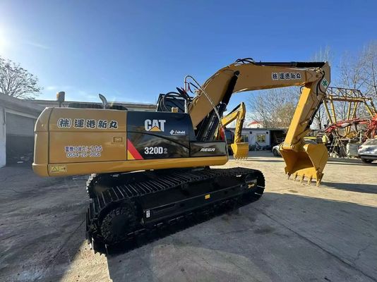 Kuning Original Jepang Digunakan CAT Excavator 320D2 Caterpillar Crawler Excavator