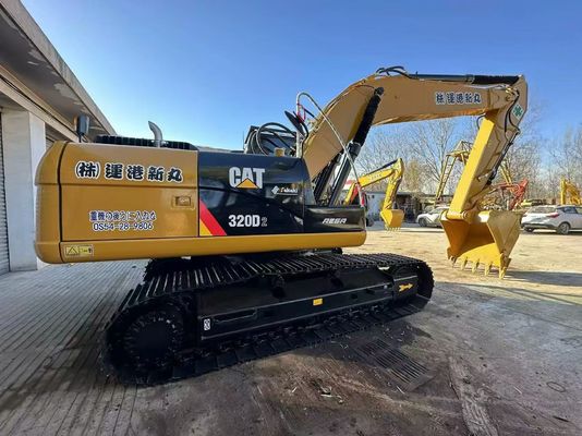 Kuning Original Jepang Digunakan CAT Excavator 320D2 Caterpillar Crawler Excavator