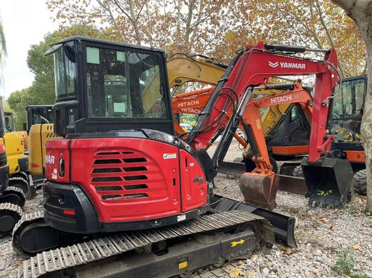 Original Jepang Digunakan Yanmar Vio55-5B Mini Excavator Dengan Mesin EPA/ Digunakan Kubota Mini Excavator Untuk Dijual