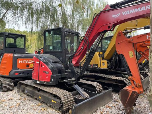Original Jepang Digunakan Yanmar Vio55-5B Mini Excavator Dengan Mesin EPA/ Digunakan Kubota Mini Excavator Untuk Dijual