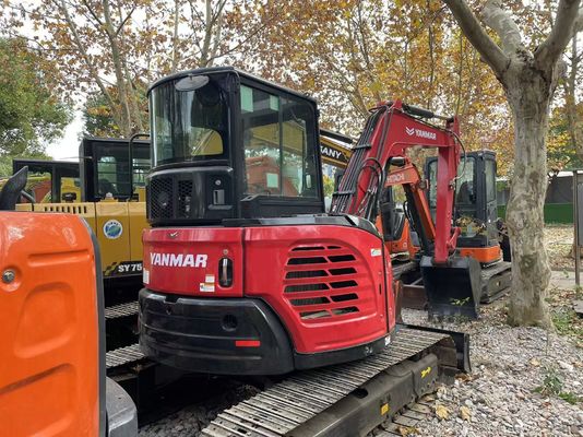 Original Jepang Digunakan Yanmar Vio55-5B Mini Excavator Dengan Mesin EPA/ Digunakan Kubota Mini Excavator Untuk Dijual