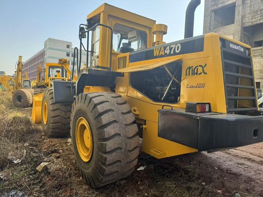 Warna Warna WA470-3 Komatsu Wheel Loader Untuk Konstruksi Timur Tengah