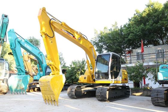 Original Jepang digunakan Sumitomo SH120-6 Crawler Excavator Dalam kondisi yang sangat baik