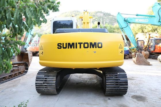 Original Jepang digunakan Sumitomo SH120-6 Crawler Excavator Dalam kondisi yang sangat baik