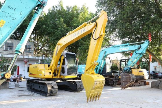 Original Jepang digunakan Sumitomo SH120-6 Crawler Excavator Dalam kondisi yang sangat baik