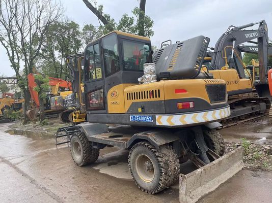 2018 Tahun Digunakan SDLH LG670BM Wheel Excavator Dengan Clamp Hidraulik