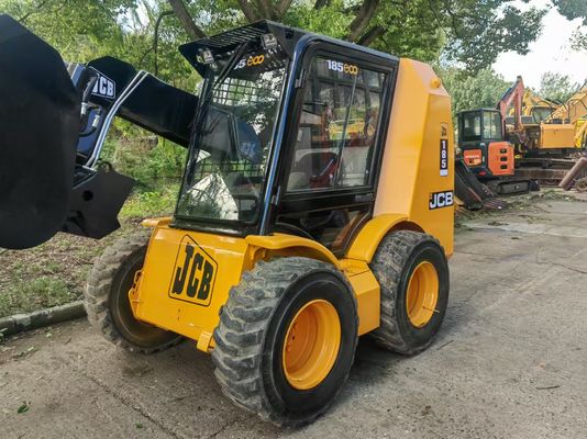2016 Tahun Digunakan JCB 185 ECO Skid Steer Loader Dengan Hydraulic Quck Coupler