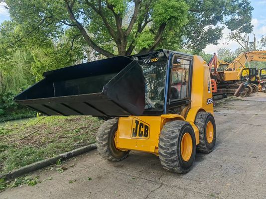 2016 Tahun Digunakan JCB 185 ECO Skid Steer Loader Dengan Hydraulic Quck Coupler