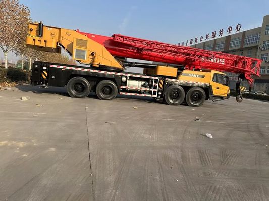 2021 Tahun Digunakan Sany STC800E5 80 Ton Truk Crane Dalam kondisi baik