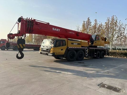 2021 Tahun Digunakan Sany STC800E5 80 Ton Truk Crane Dalam kondisi baik