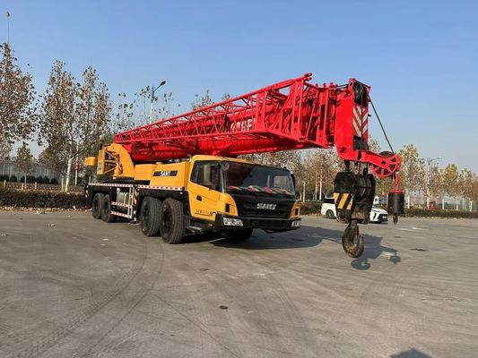2021 Tahun Digunakan Sany STC800E5 80 Ton Truk Crane Dalam kondisi baik