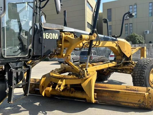 Original Jepang Caterpillar 160M Motor Grader Dalam kondisi yang sangat baik