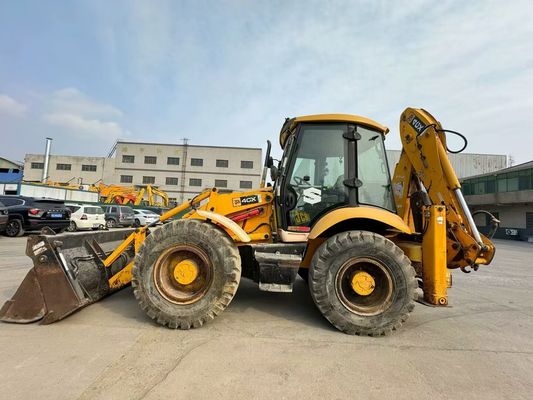 Original UK JCB 4CX Backhoe Loader Dengan Empat Dalam Satu Ember / JCB Backhoe Loader Hot Sale